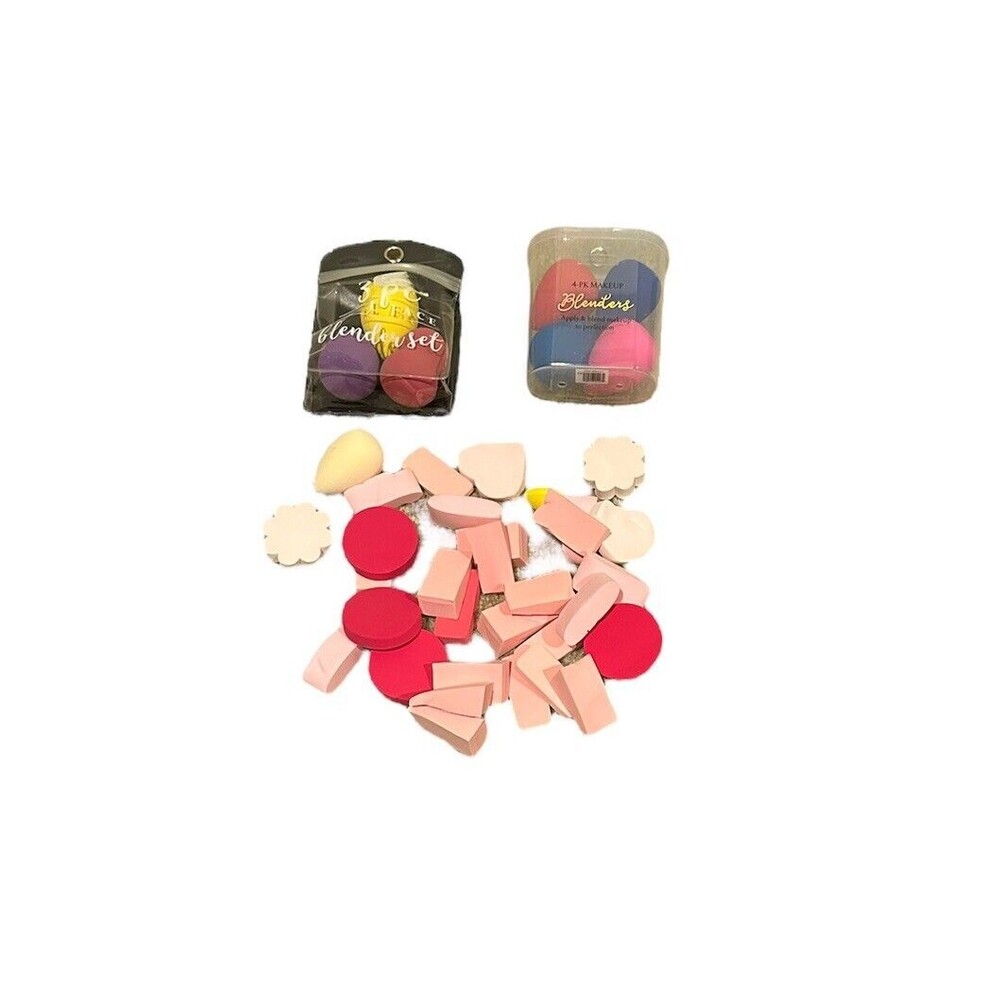 38pc Bundle Lot Beauty Blenders Sponges for Makeup Application Applicators